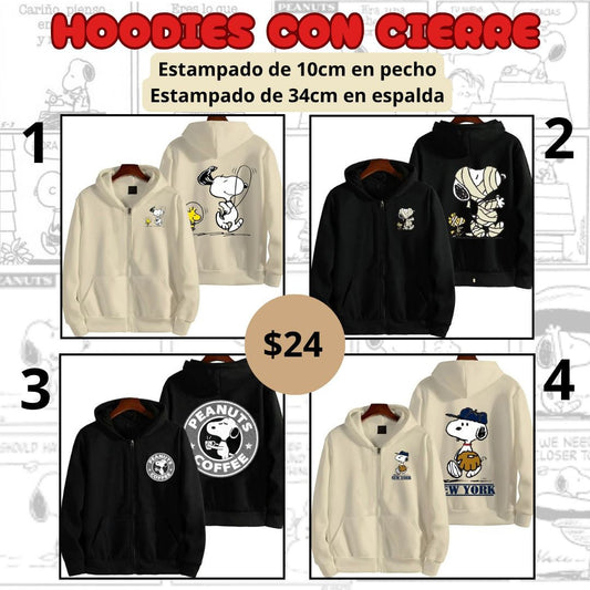 š¾ Hoodie de Snoopy ā Comodidad con actitud vintage