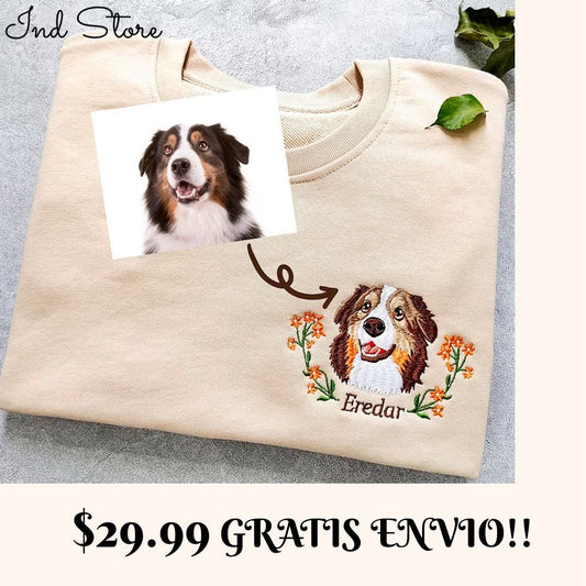 Hoodie Personalizado con la Foto de tu Perrito 🐶💖