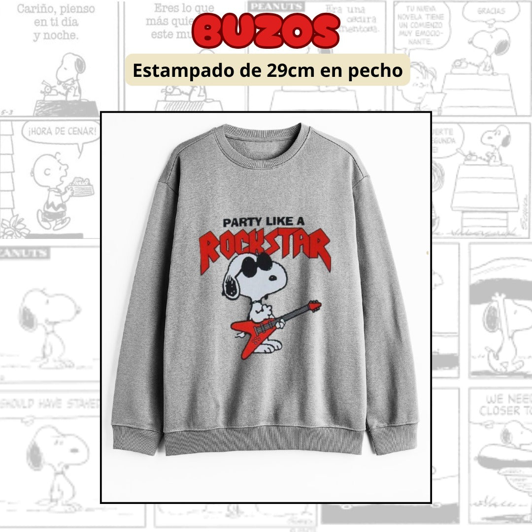 🔥 BUZO SNOOPY ROCKSTAR – EDICIÓN LIMITADA 🔥 (Copia)