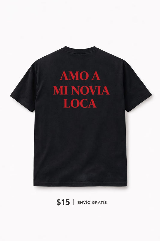 Tee "Red Flag Love" – Black & Red Edition