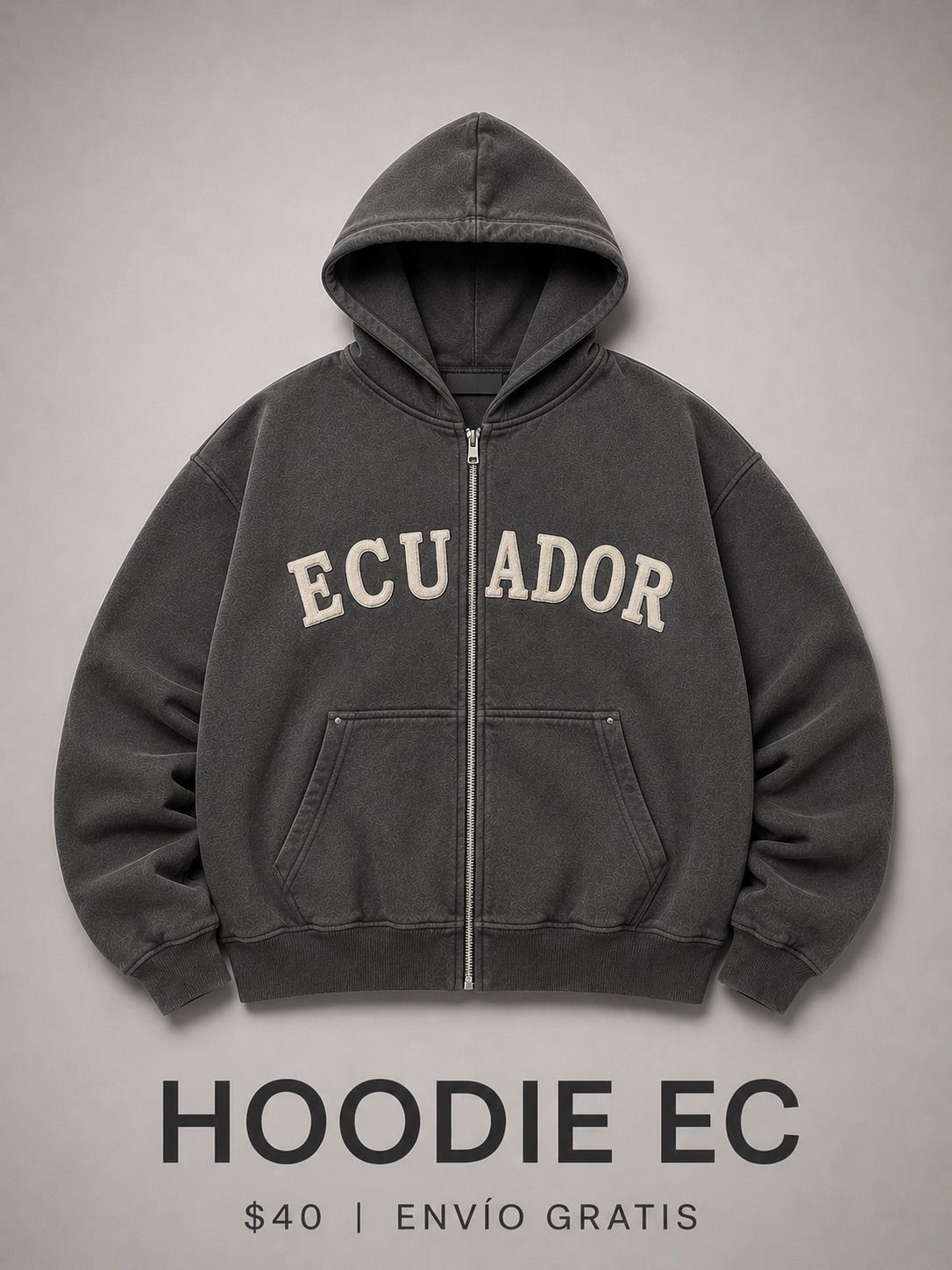 Zip Hoodie | Ecuador Edition — IND EST. 2005