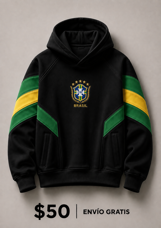 Hoodie Oversize Brasil Golden Edition™