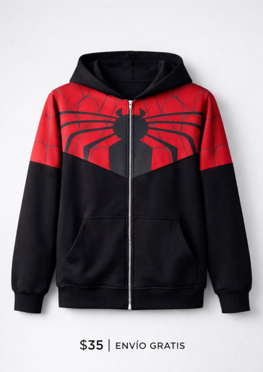 Miles Legacy™ Zip Hoodie| Spiderman Hoodie Collection