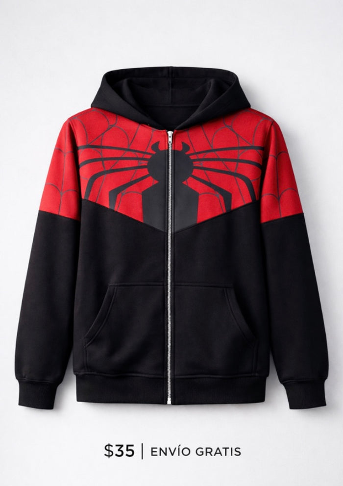 Miles Legacy™ Zip Hoodie| Spiderman Hoodie Collection