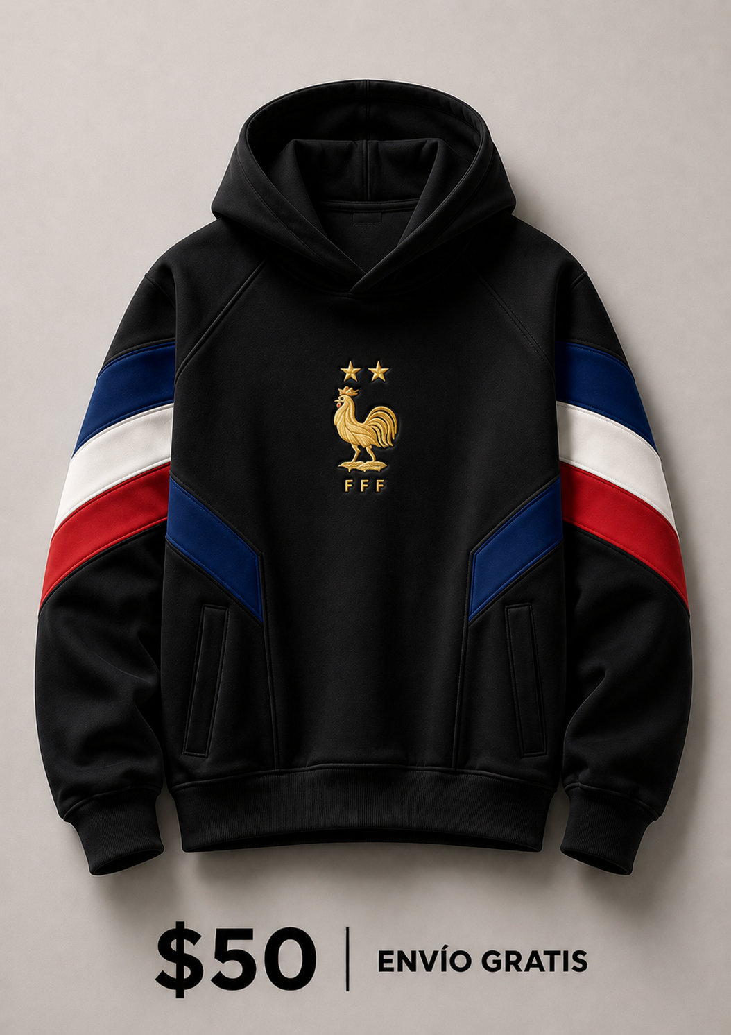 Hoodie Oversize Francia Crown Edition™