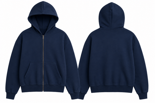 Zip Hoodie Essential Navy Edition | Ind Store Ecuador - Foto 1