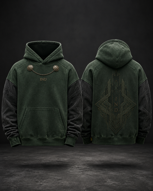 Hoodie IND Emblem Forest & Black Edition | Ind Store Ecuador - Foto 1