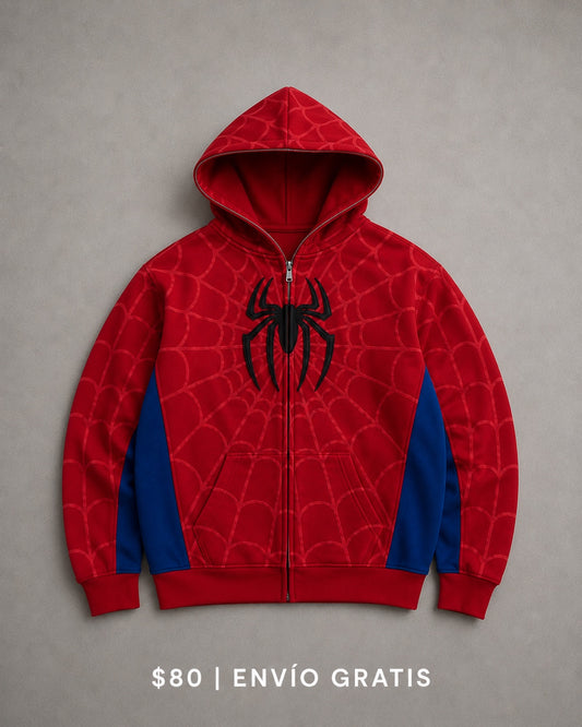Hoodie con Cierre Spider Classic Edition™