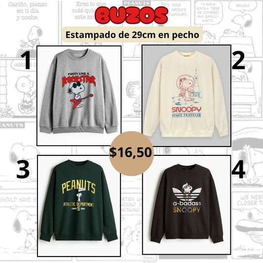 🐾 Hoodie de Snoopy – Comodidad con actitud vintage
