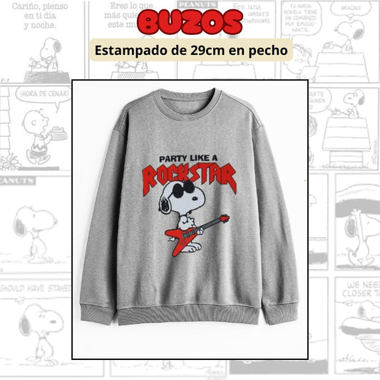 🔥 BUZO SNOOPY ROCKSTAR – EDICIÓN LIMITADA 🔥 (Copia)