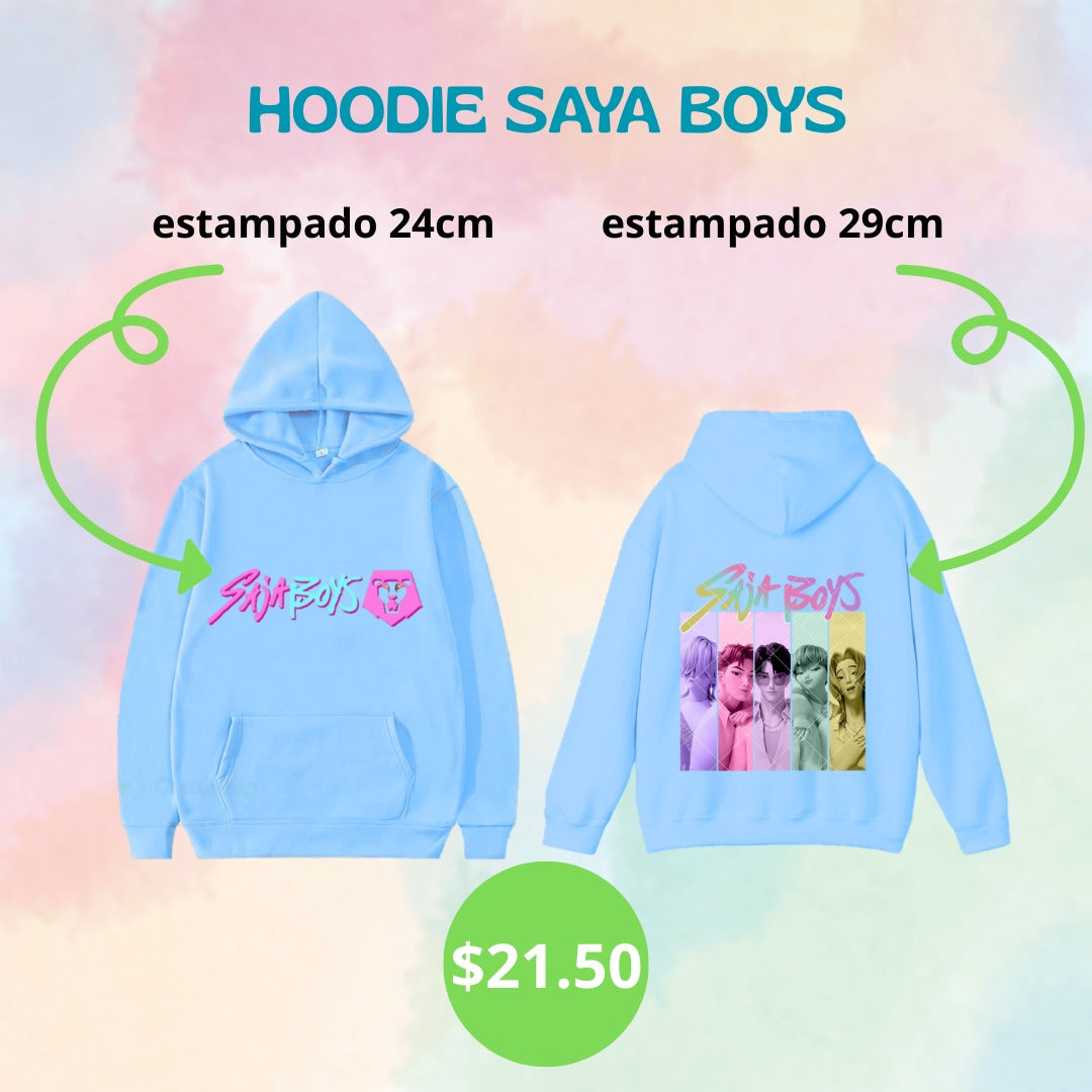 Hoodie Saya Boys – Edición Especial