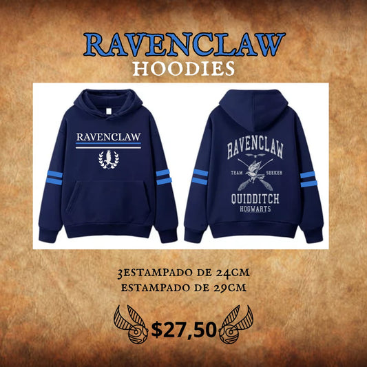 🦅 Hoodie Ravenclaw Oficial - Blue