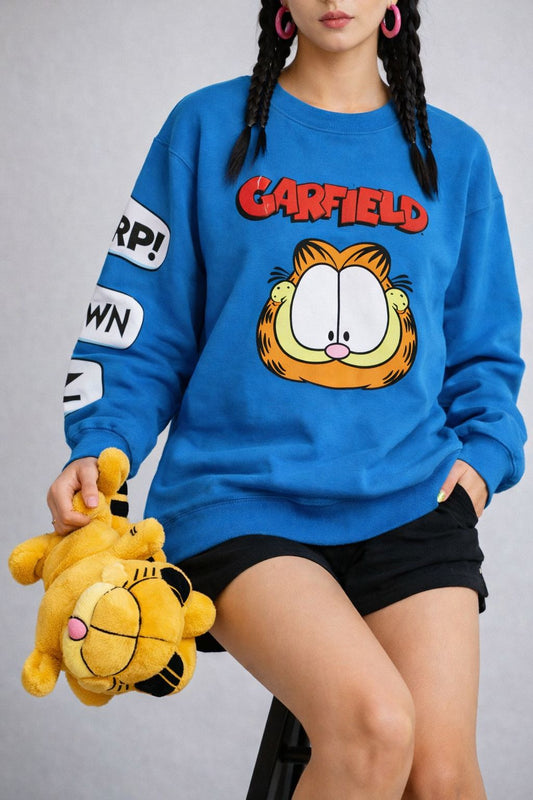 GARFIELD "SPEECH BUBBLES" CREWNECK