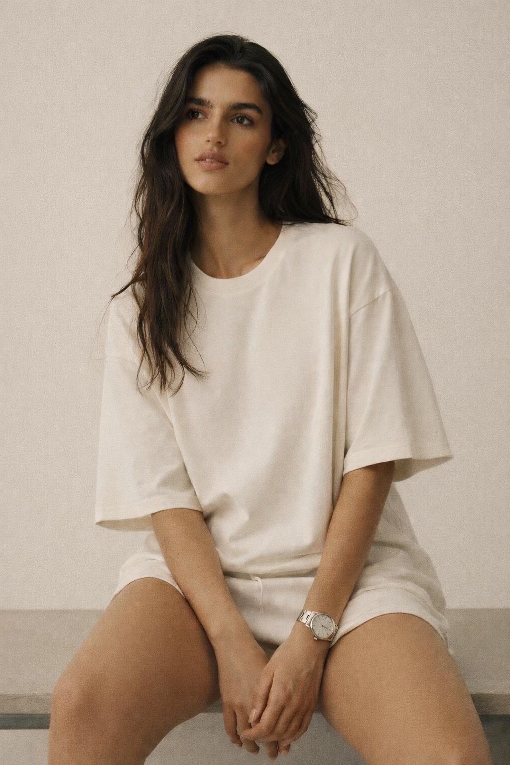 Camiseta "Quiet Luxury" Oversized