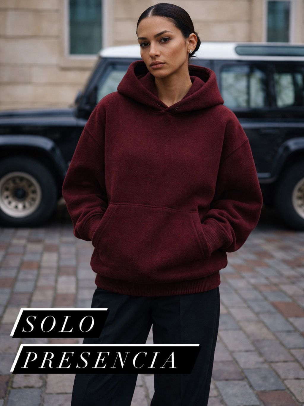 🍷 MAROON "VINTAGE WINE" HOODIE – HEAVYWEIGHT SERIES