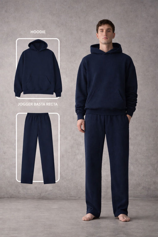 🌌 NAVY MINIMALIST SET – DEEP INDIGO EDITION