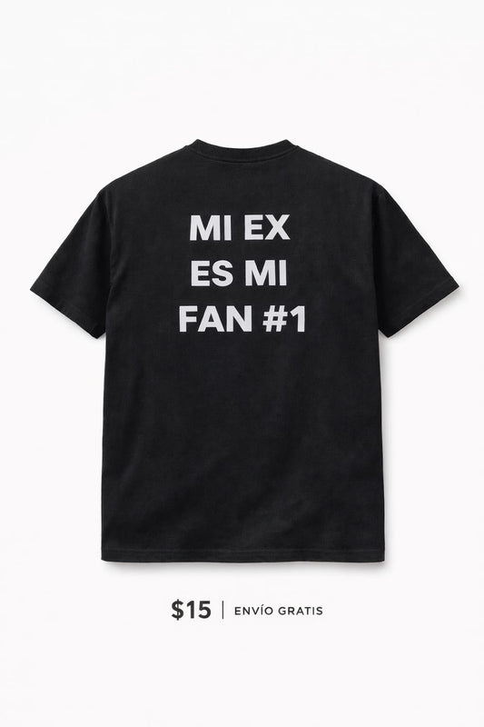 Tee "Fan #1" – Black Statement Edition