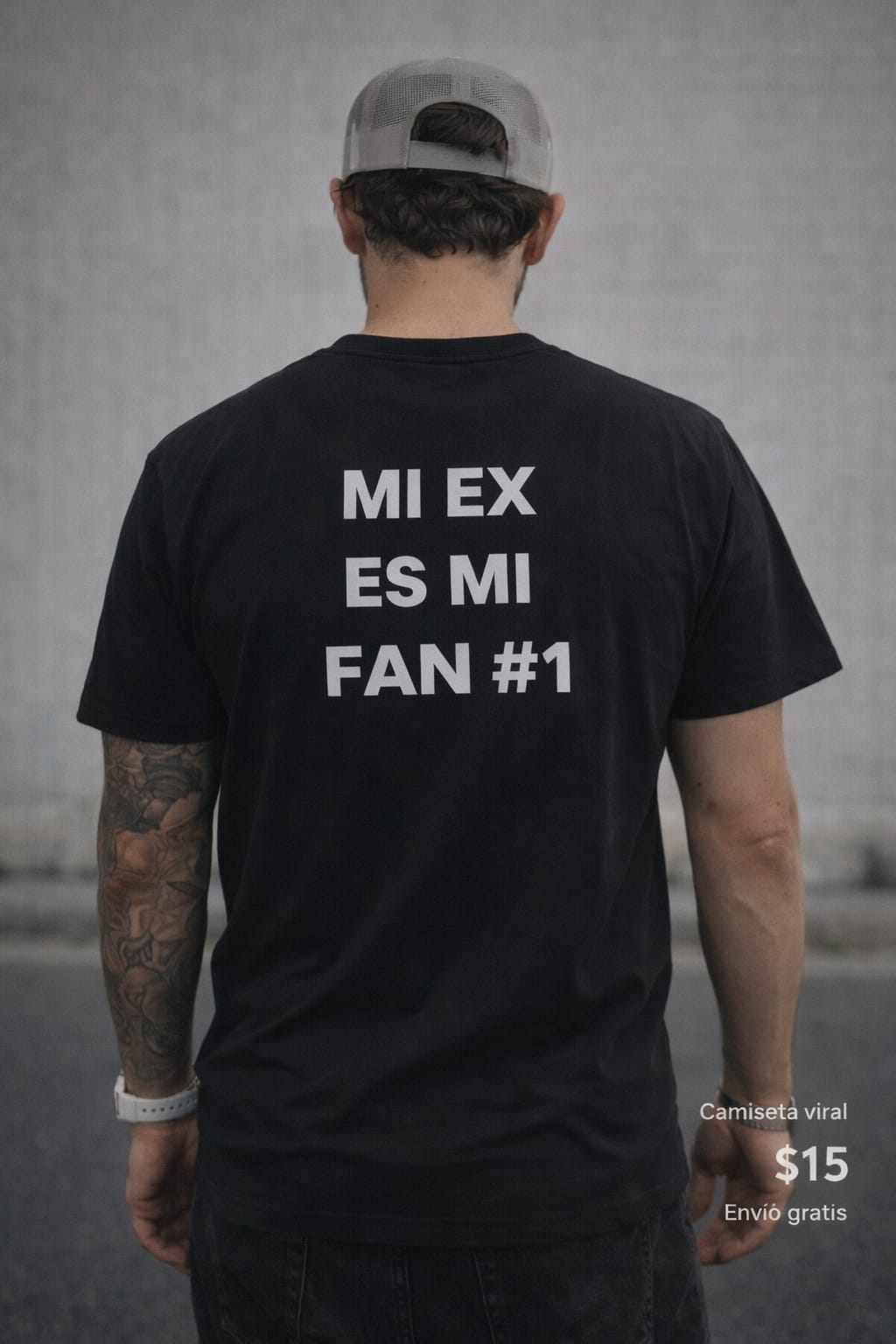 Tee "Fan #1" – Black Statement Edition
