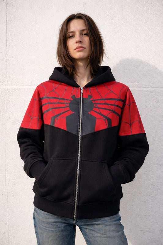 Spider-Hoodie "Vibras de Brooklyn" - Miles Edition