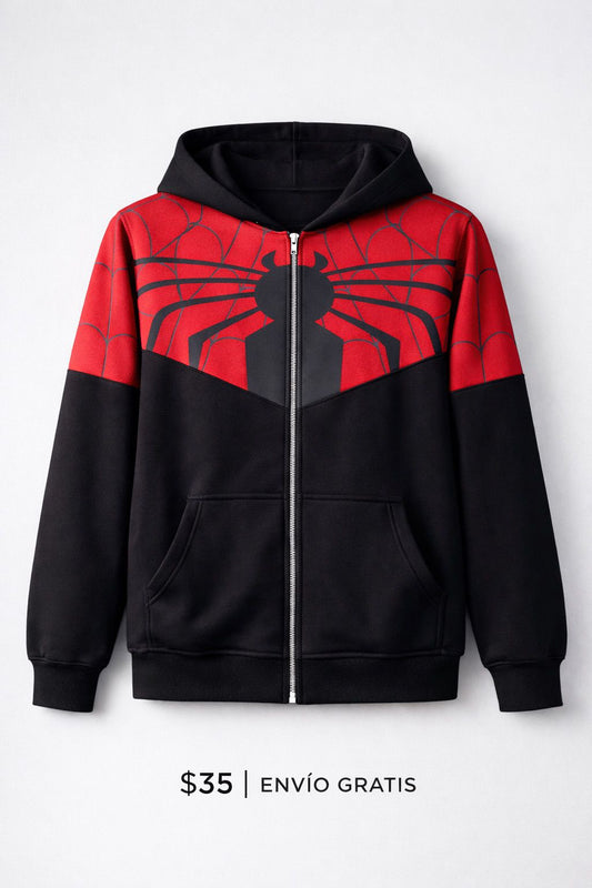 Spider-Hoodie "Vibras de Brooklyn" - Miles Edition