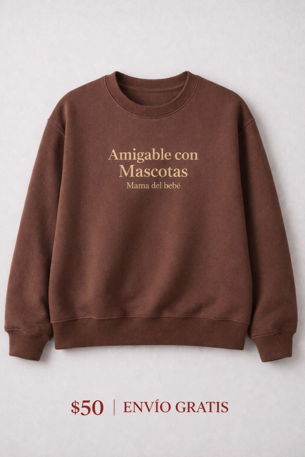 Set "Vínculo Incondicional" - Crewneck & Pet Hoodie