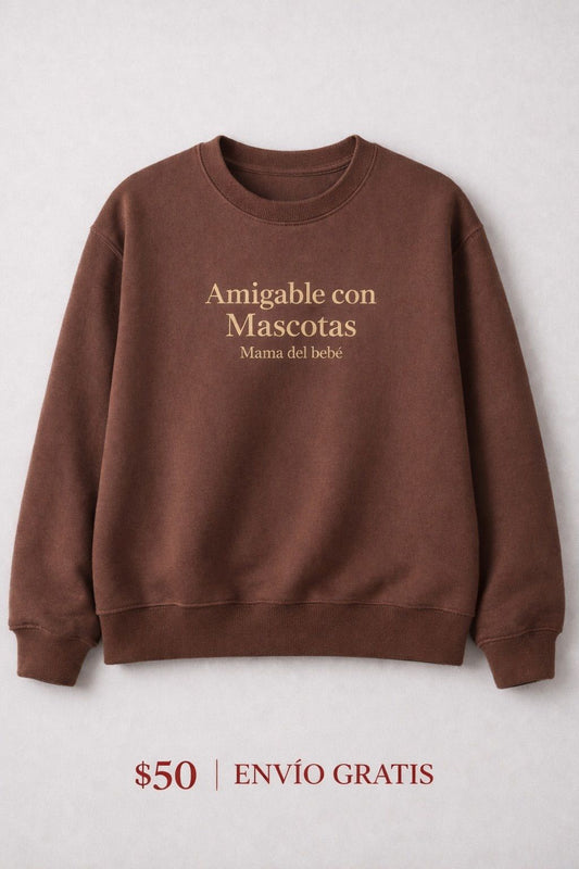 Set "Vínculo Incondicional" - Crewneck & Pet Hoodie