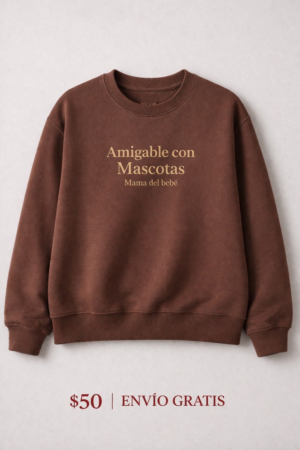 Conjunto Sudadera para Mí y Mi Mascota "Vínculo Incondicional" - Crewneck Humano + Hoodie Perro | Match Mascota Dueño