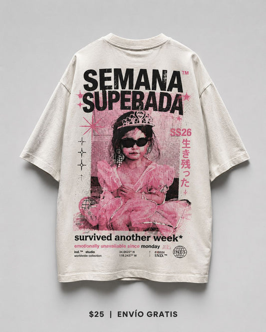 Oversized Tee | SS26 Collection — IND EST. 2005