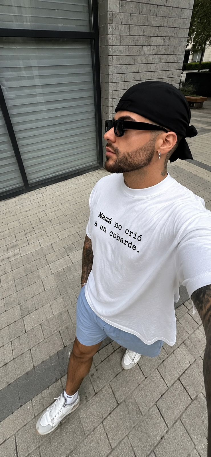 Camiseta "Mamá no crió a un cobarde"