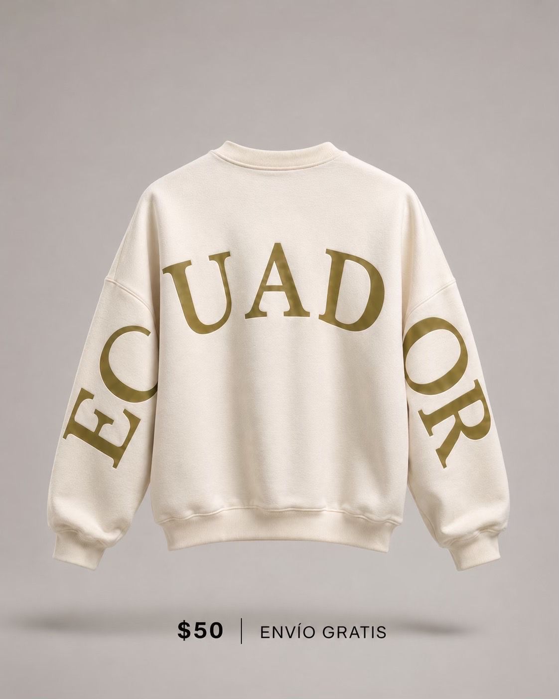 Crewneck Oversize ECUADOR Premium | IND STORE