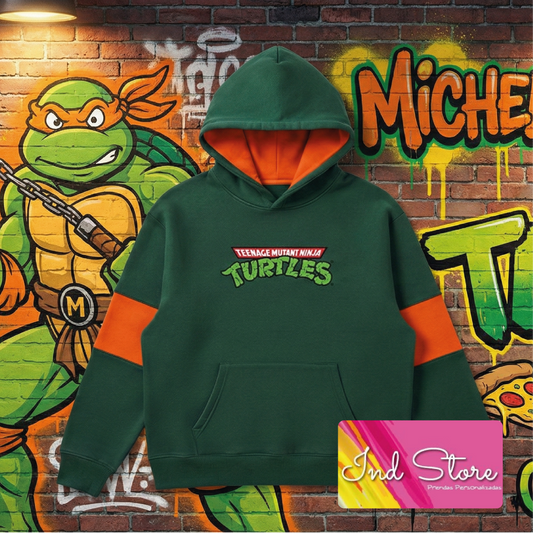 🧡 Hoody Michelangelo | Limited Edition | Teenage Mutant Ninja Turtles – COWABUNGA